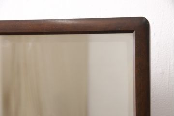 中古　北海道民芸家具　収納力抜群で使い勝手の良いドレッサー(化粧台、ドレッシングチェスト)(R-055810)
