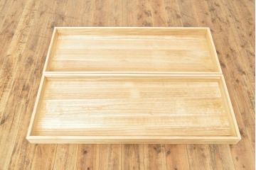 中古　美品　岩谷堂箪笥　美しく品のある和を演出するサイドボード(ローボード、サイドキャビネット、収納棚、戸棚、テレビ台、着物箪笥)(R-055811)