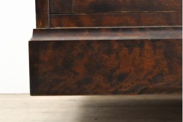 中古　北海道民芸家具　天板付きリメイク　落ち着いた空間づくりにおすすめのサイドボード(収納棚、戸棚、キャビネット)(R-055816)