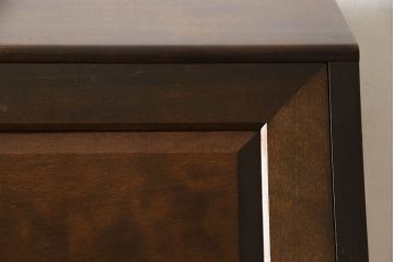 中古　松本民芸家具　T型　シックで上品な佇まいが魅力のライティングビューロー(定価約37万円)(簿記机、在宅ワーク、在宅用ワークデスク)(R-055828)