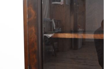  リメイクベース　中古　松本民芸家具　落ち着きのある佇まいが魅力の吊り戸棚(収納棚、戸棚、キャビネット、テレビ台)(R-055830)