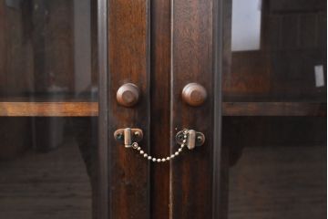  リメイクベース　中古　松本民芸家具　落ち着きのある佇まいが魅力の吊り戸棚(収納棚、戸棚、キャビネット、テレビ台)(R-055830)