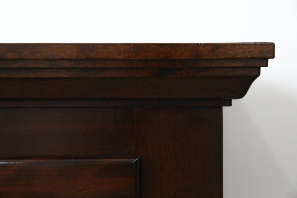 中古　美品　松本民芸家具　シックなインテリアと相性の良いE型チェスト　定価約50万円相当　(R-055834)