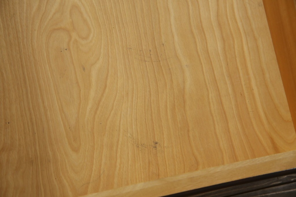 中古　美品　松本民芸家具　シックなインテリアと相性の良いE型チェスト　定価約50万円相当　(R-055834)