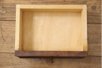 中古　北海道民芸家具　上質な作りが魅力のライティングビューロー(机、在宅ワーク用デスク、ワークデスク、引き出し)(定価約34万円)(R-055843)