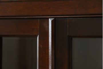 中古　松本民芸家具　シックなインテリアと相性の良いC型書棚(本箱、飾り棚、収納棚、キャビネット)(R-055846)