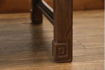 和製ビンテージ　最高級　総桑材　指物工芸家具　上質な和の空間づくりに取り入れたい天板玉杢の座卓(ローテーブル、センターテーブル、ヴィンテージ)(R-055862)