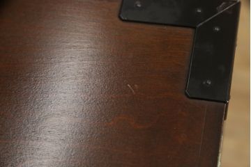 中古　松本民芸家具　高山式　507型 和モダンな空間におすすめの金具付きタンス(衣装箪笥、収納たんす、引き出し、チェスト)(R-055898)