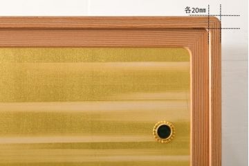 中古　美品　伝統工芸　衣装盆に至るまで凝ったつくりが魅力的な高級品!名古屋総桐箪笥(並厚、四方丸)(桐たんす、着物箪笥、衣装タンス、バラ売り可能)(R-055924)