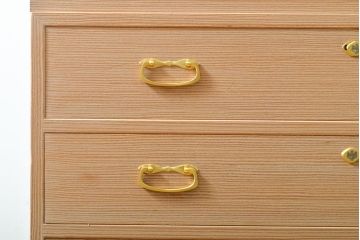 中古　美品　伝統工芸　衣装盆に至るまで凝ったつくりが魅力的な高級品!名古屋総桐箪笥(並厚、四方丸)(桐たんす、着物箪笥、衣装タンス、バラ売り可能)(R-055924)