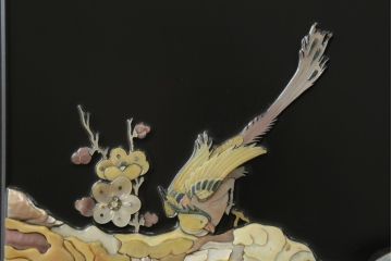 中古　美品　最高級品　組立て式　希少!豪華絢爛な装飾が存在感を放つ螺鈿細工のワードローブ(衣装タンス、収納棚、洋服タンス)(定価約500万円)(R-055928)