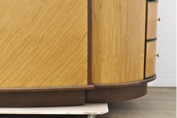 中古　アメリカ高級家具　モダンなデザインが目を引くカウンターテーブル(サイドボード、収納棚、作業台、店舗什器)(R-055932)