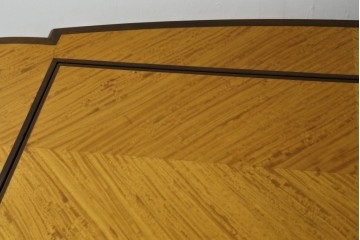 中古　アメリカ高級家具　モダンなデザインが目を引くカウンターテーブル　(R-055932)