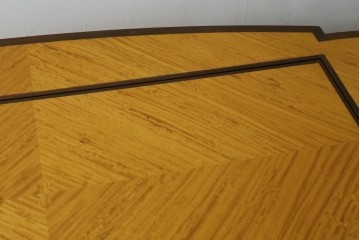 中古　アメリカ高級家具　モダンなデザインが目を引くカウンターテーブル　(R-055932)