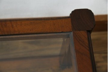 中古　美品　高級ヨーロッパ輸入家具　マホガニー材　サイドテーブル　定価約18万円　(R-055939)