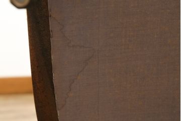 中古　美品　DREXEL HERITAGE(ドレクセルヘリテイジ)　温かみある色合いがかわいらしい1人掛けソファ+オットマンセット(一人掛け、アームチェア)(R-055943)