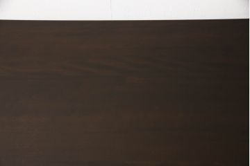 中古　松本民芸家具　特注サイズ　洗練されたモダンな佇まいが魅力のLT型卓(ダイニングテーブル、4人掛け、6人掛け)(R-055965)