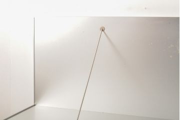 中古　美品　B&B イタリア　Studio Kairos(スタジオ・カイロス)デザイン　特注品のウォールユニットシェルフ(壁掛けラック、収納棚、陳列棚)(R-055967)