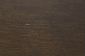 イギリスビンテージ　オーク材　特大!ステンドグラスと細やかな意匠が美しいキャビネット(収納棚、戸棚、サイドボード、ヴィンテージ)(R-055968)