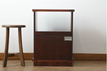 中古　美品　岩谷堂箪笥　力強い杢目が魅力的な小引き出し(卓上収納、小物収納)(R-055994)