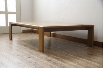 中古　CONDE HOUSE(カンディハウス)　BOLS(ボルス)　和洋どちらにも合わせやすいセンターテーブル(リビングテーブル、ローテーブル、座卓)(R-055996)