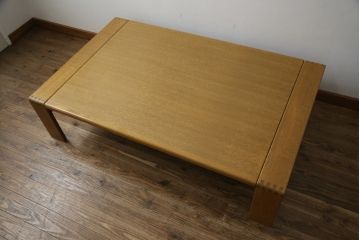中古　CONDE HOUSE(カンディハウス)　BOLS(ボルス)　和洋どちらにも合わせやすいセンターテーブル(リビングテーブル、ローテーブル、座卓)(R-055996)