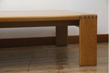 中古　CONDE HOUSE(カンディハウス)　BOLS(ボルス)　和洋どちらにも合わせやすいセンターテーブル(リビングテーブル、ローテーブル、座卓)(R-055996)