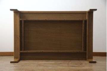 中古　CONDE HOUSE(カンディハウス)　BOLS(ボルス)　和洋どちらにも合わせやすいセンターテーブル(リビングテーブル、ローテーブル、座卓)(R-055996)