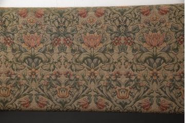 中古　美品　DREXEL HERITAGE(ドレクセルヘリテイジ)　落ち着いた色合いとボタニカル柄がクラシカルな雰囲気を高める3人掛けソファ(定価約100万円)(三人掛けソファ、3P)(R-056018)
