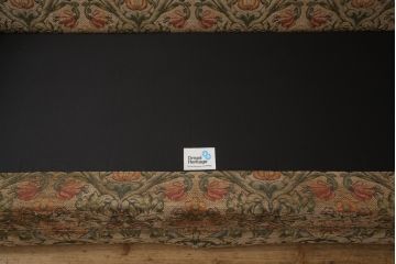 中古　美品　DREXEL HERITAGE(ドレクセルヘリテイジ)　落ち着いた色合いとボタニカル柄がクラシカルな雰囲気を高める3人掛けソファ(定価約100万円)(三人掛けソファ、3P)(R-056018)