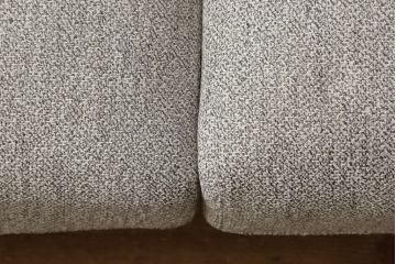 中古　展示美品　2019年8月購入　エスティック　フォルマックス(formax)　パンナ(PANNA)　フェザー　ナチュラルな空間づくりにおすすめの2P片肘ソファ(右)+片肘ロングシートソファ(左)セット(二人掛けソファ、カウチソファ、ロングソファ)(定価約86万8千円)(R-056023)