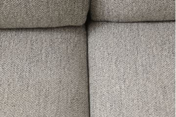 中古　展示美品　2019年8月購入　エスティック　フォルマックス(formax)　パンナ(PANNA)　フェザー　ナチュラルな空間づくりにおすすめの2P片肘ソファ(右)+片肘ロングシートソファ(左)セット(二人掛けソファ、カウチソファ、ロングソファ)(定価約86万8千円)(R-056023)