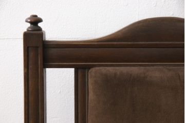 和製アンティーク　大正ロマンな雰囲気香る上質なアームチェア(椅子、イス、ダイニングチェア)(R-056026)