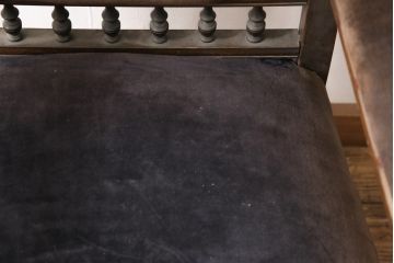 和製アンティーク　大正ロマンな雰囲気香る上質なアームチェア(椅子、イス、ダイニングチェア)(R-056026)