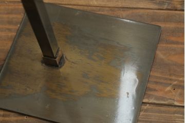 中古　アンティーク調　古美色(こびしょく)　シャビーな風合いがレトロな雰囲気を高めるディスプレイスタンド10台セット(アクセサリースタンド、ハンガースタンド、店舗什器)(R-056031)