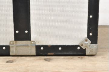 和製ビンテージ　インダストリアルなお部屋づくりにオススメの船トランク(ディスプレイ、収納、ヴィンテージ)(R-056041)