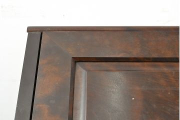 中古　北海道民芸家具　コンパクトで使い勝手の良いライティングビューロー(チェスト、ワークデスク、在宅ワーク用デスク、机)(R-056043)