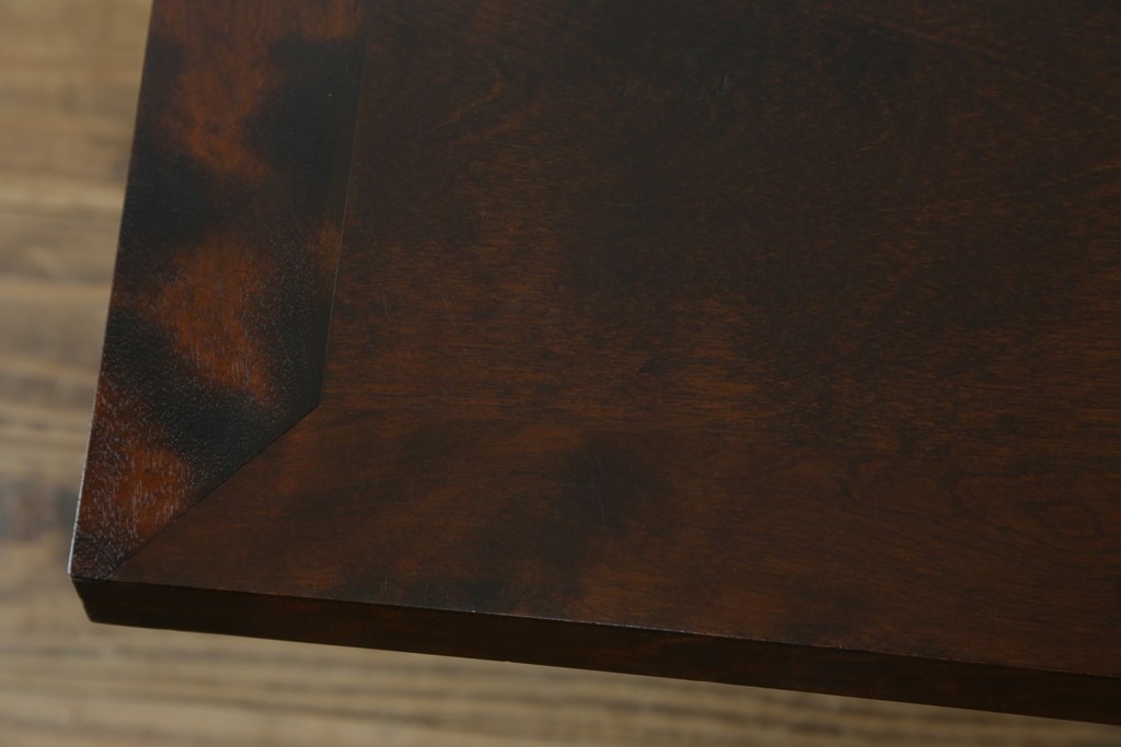 中古　北海道民芸家具　コンパクトで使い勝手の良いライティングビューロー　(R-056043)