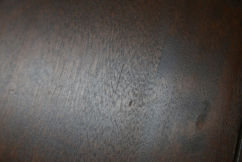 中古　北海道民芸家具　コンパクトで使い勝手の良いライティングビューロー　(R-056043)