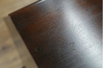 中古　北海道民芸家具　コンパクトで使い勝手の良いライティングビューロー　(R-056043)