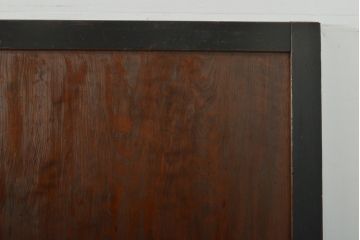 杉材一枚板　明治大正期　趣たっぷりの部屋に!アンティーク板戸4枚セット(帯戸、引き戸、木製建具)(R-056104)