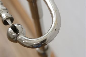 希少　フランスアンティーク　気品ある佇まいが魅力的なトイレットペーパースタンド(R-056111)