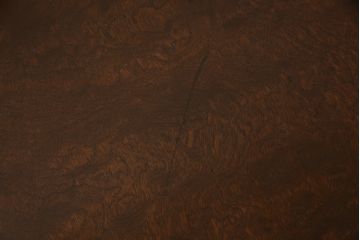 和製アンティーク　時代物　天板玉杢　細やかな彫刻が目を引く座卓(ローテーブル、センターテーブル)(R-056125)