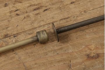 中古　アンティーク調　古美色(こびしょく)　シャビーな風合いがレトロな雰囲気を高めるディスプレイスタンド11台セット(アクセサリースタンド、ハンガースタンド、店舗什器)(R-056143)