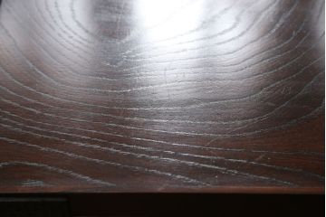 中古　美品　岩谷堂箪笥　和モダンなあられ紋様の金具がおしゃれな階段箪笥(民芸箪笥、収納箪笥、和タンス)(R-056146)