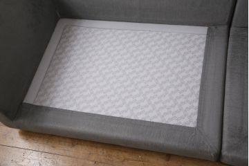 中古　2019年モデル　arflex(アルフレックス)　A・SOFA 10(エー・ソファ)　ゆったりとしたくつろぎの空間を演出するワイド4人掛けアームソファ(四人掛けソファ)(定価約100万円)(R-056151)