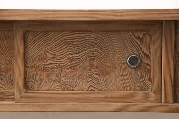 中古　美品　高級杉材　上品な和の趣を感じさせる飾り棚(茶棚、陳列棚、収納棚、キャビネット)(R-056152)