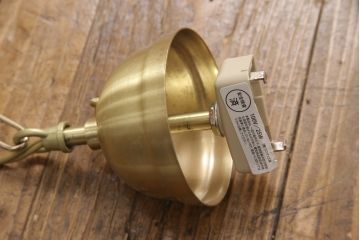 フランスアンティーク　品のある佇まいが美しいキャンドルホルダー付きシャンデリア(天井照明、吊り下げ照明)(R-056159)