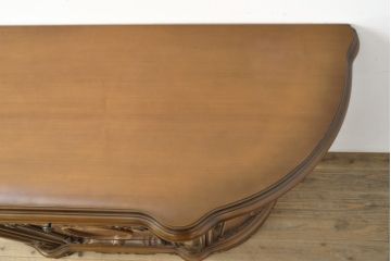 中古　美品　イタリア高級家具　細やかな意匠に気品を感じるサイドボード(キャビネット、戸棚、収納棚)(R-056187)