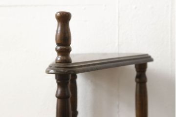 ビンテージ家具　ディスプレイにおすすめ!　ライブラリーステップ風飾り棚(陳列棚、店舗什器、ヴィンテージ)(R-056189)